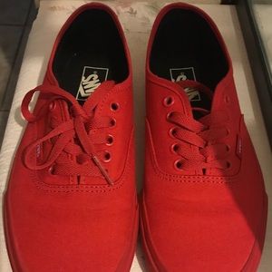 Red vans